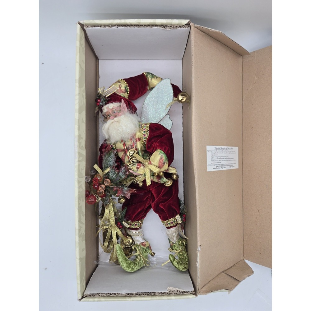 Mark Roberts Jinglebells Fairy Medium 51-82320 Christmas Elf w/ Box Holiday Deco